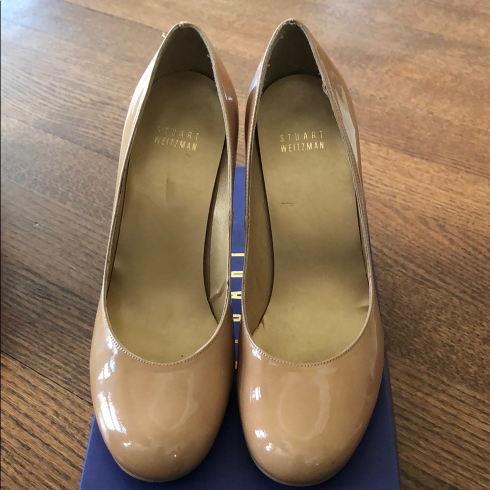 Nude Stuart Weitzman heels